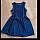 Kleid dunkelblau  Größe: 116